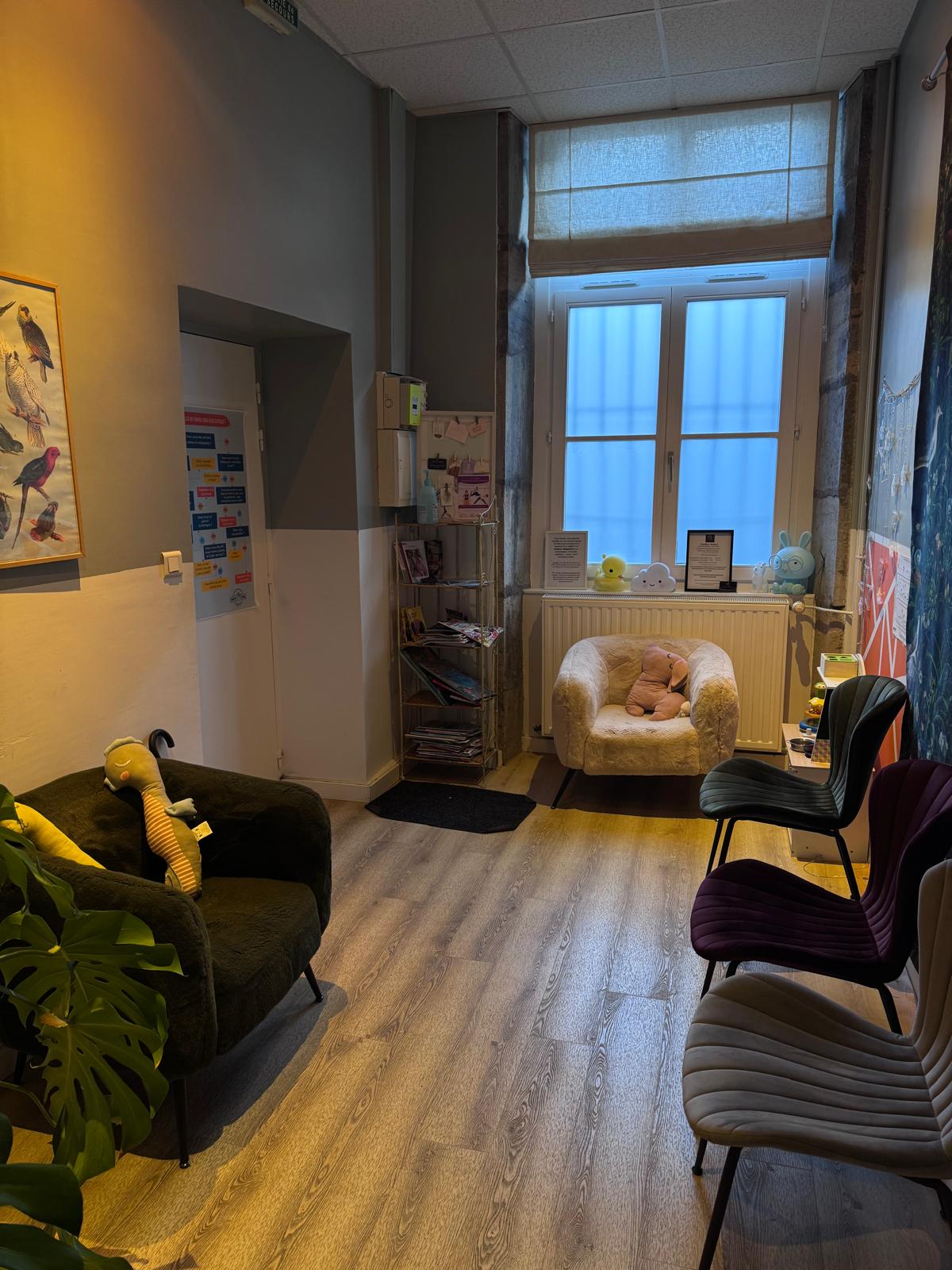 Espace d’accueil du cabinet